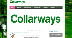 Desktop Screenshot of collarways.co.uk